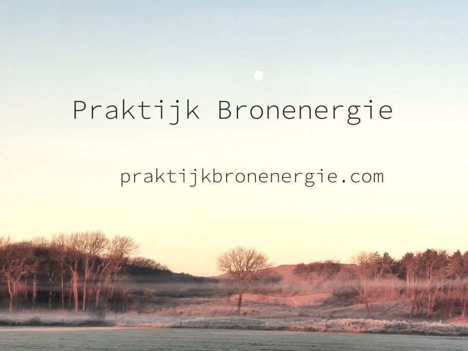 Praktijk Bronenergie Judith Pronk